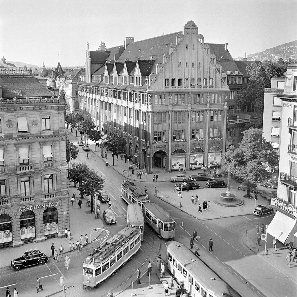 Zürich-Paradeplatz-1950